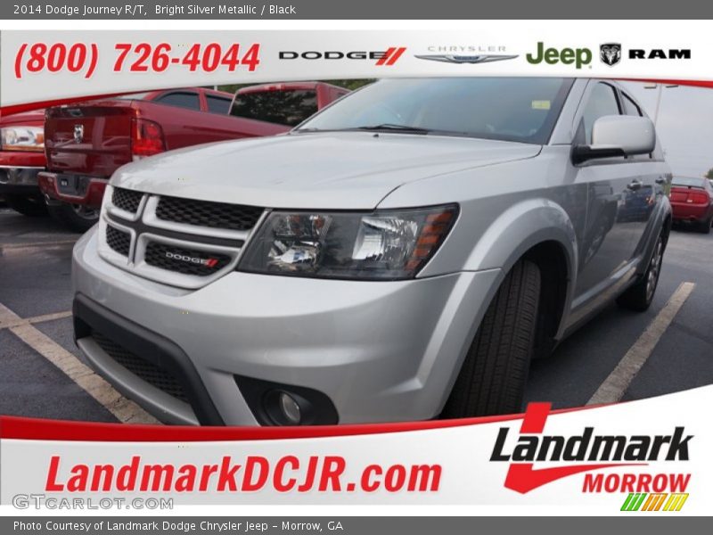 Bright Silver Metallic / Black 2014 Dodge Journey R/T