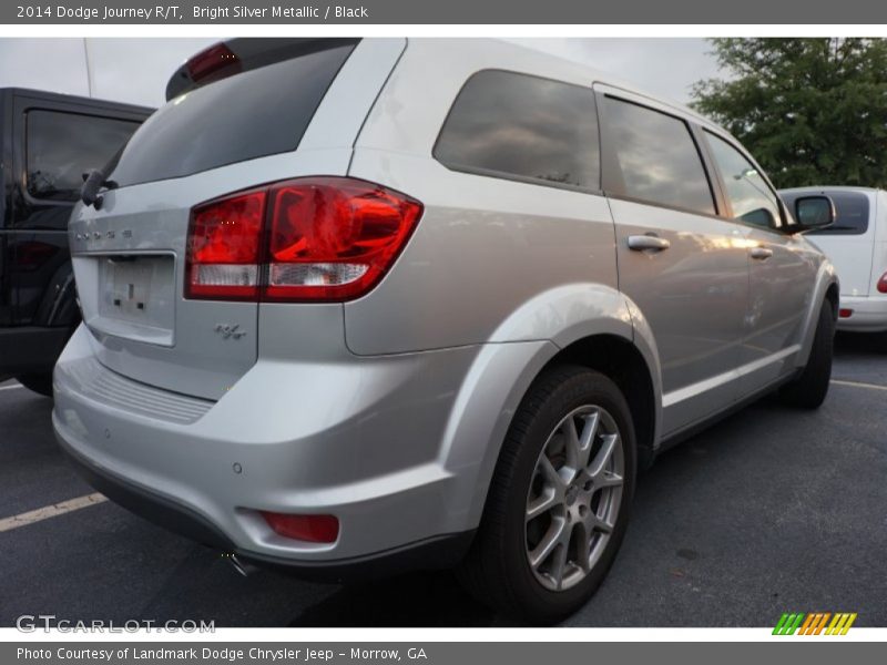 Bright Silver Metallic / Black 2014 Dodge Journey R/T