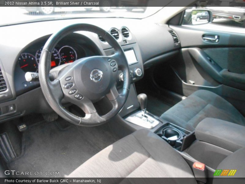 Brilliant Silver / Charcoal 2012 Nissan Altima 3.5 SR