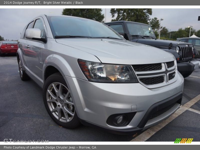 Bright Silver Metallic / Black 2014 Dodge Journey R/T