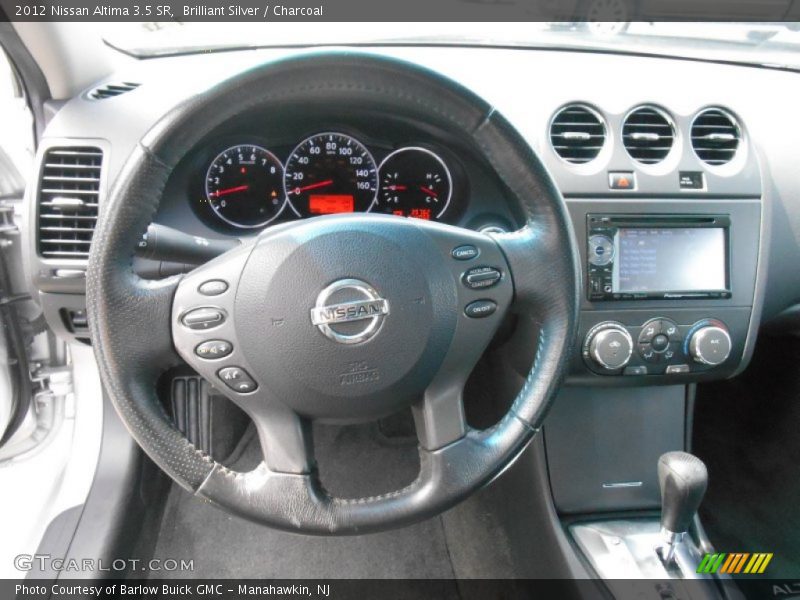 Brilliant Silver / Charcoal 2012 Nissan Altima 3.5 SR