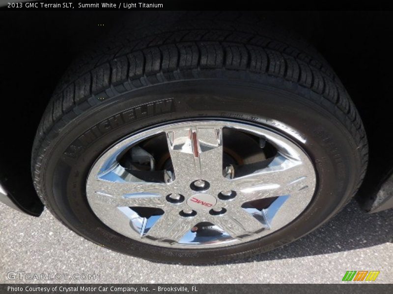 Summit White / Light Titanium 2013 GMC Terrain SLT