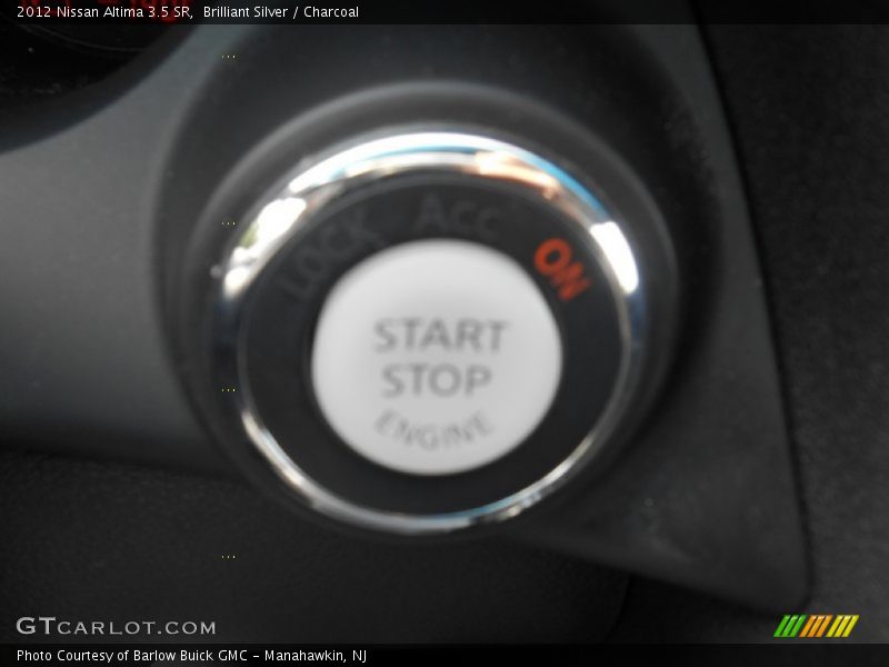 Brilliant Silver / Charcoal 2012 Nissan Altima 3.5 SR