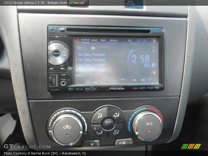 Brilliant Silver / Charcoal 2012 Nissan Altima 3.5 SR