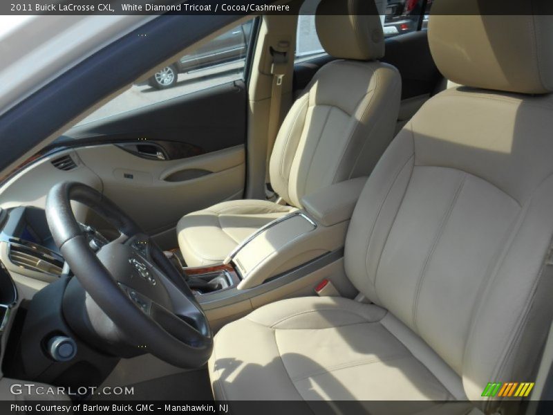 White Diamond Tricoat / Cocoa/Cashmere 2011 Buick LaCrosse CXL