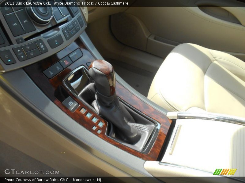 White Diamond Tricoat / Cocoa/Cashmere 2011 Buick LaCrosse CXL