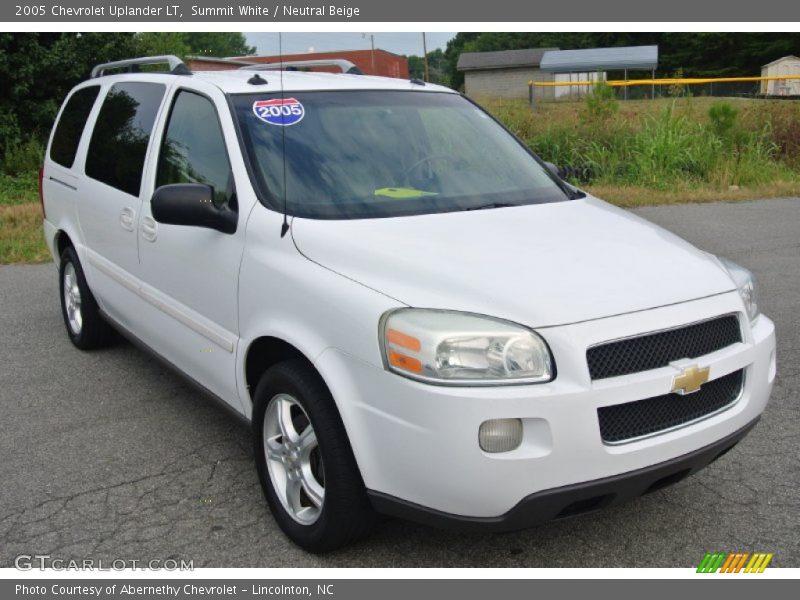 Summit White / Neutral Beige 2005 Chevrolet Uplander LT