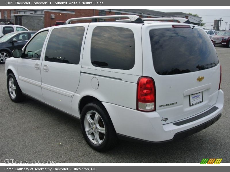 Summit White / Neutral Beige 2005 Chevrolet Uplander LT