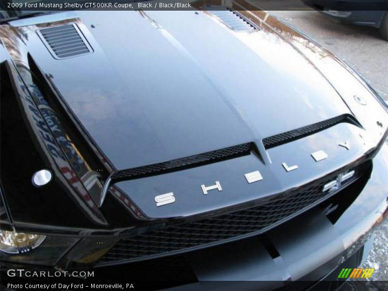 Black / Black/Black 2009 Ford Mustang Shelby GT500KR Coupe