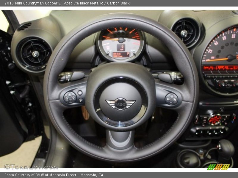 Absolute Black Metallic / Carbon Black 2015 Mini Countryman Cooper S