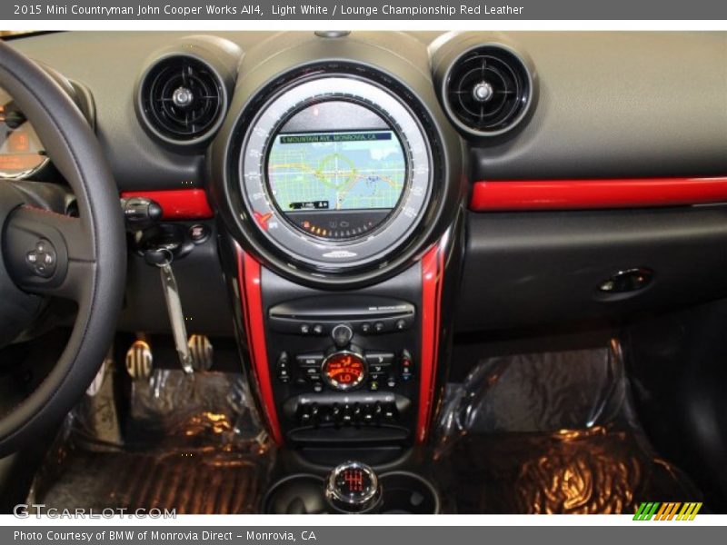Light White / Lounge Championship Red Leather 2015 Mini Countryman John Cooper Works All4