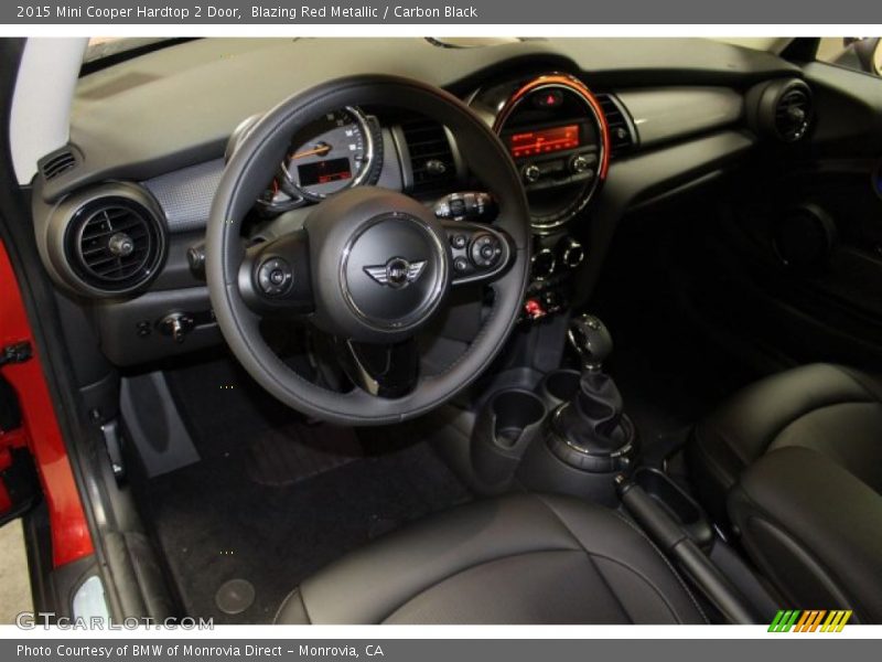 Blazing Red Metallic / Carbon Black 2015 Mini Cooper Hardtop 2 Door