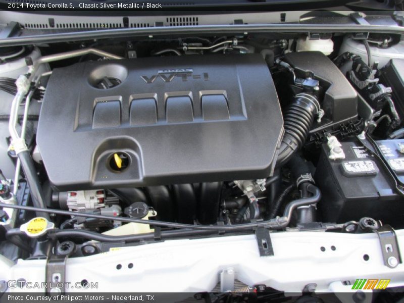 Classic Silver Metallic / Black 2014 Toyota Corolla S