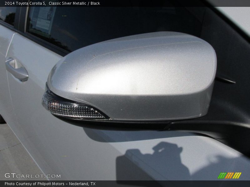 Classic Silver Metallic / Black 2014 Toyota Corolla S