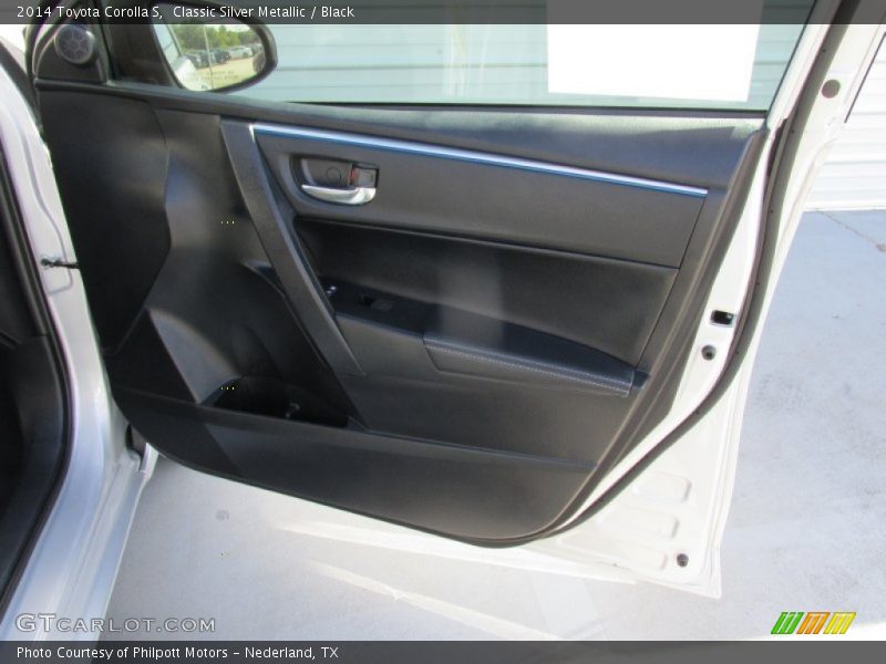 Classic Silver Metallic / Black 2014 Toyota Corolla S