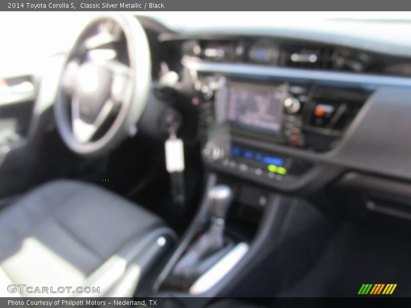 Classic Silver Metallic / Black 2014 Toyota Corolla S