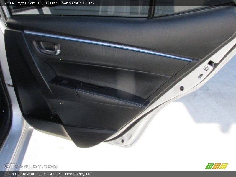Classic Silver Metallic / Black 2014 Toyota Corolla S