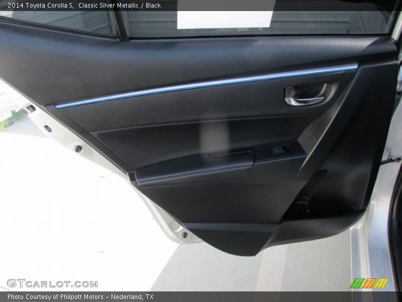 Classic Silver Metallic / Black 2014 Toyota Corolla S