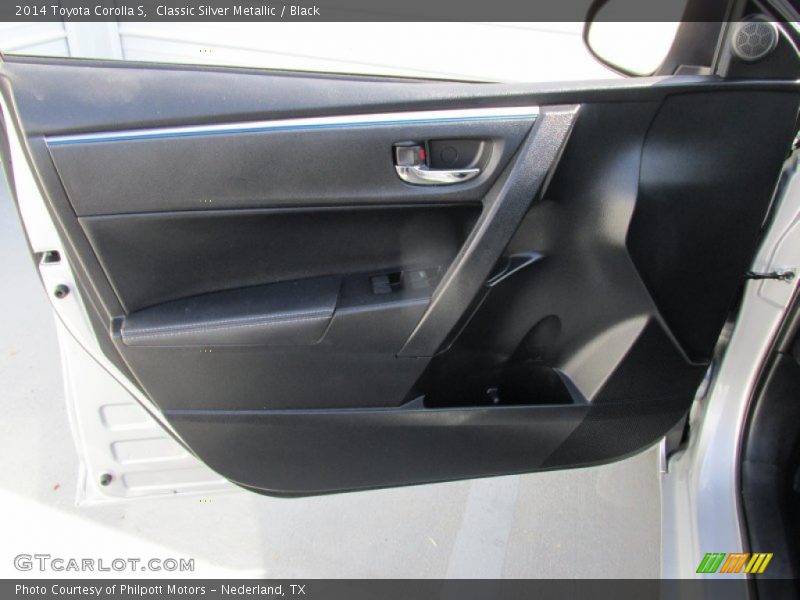 Classic Silver Metallic / Black 2014 Toyota Corolla S