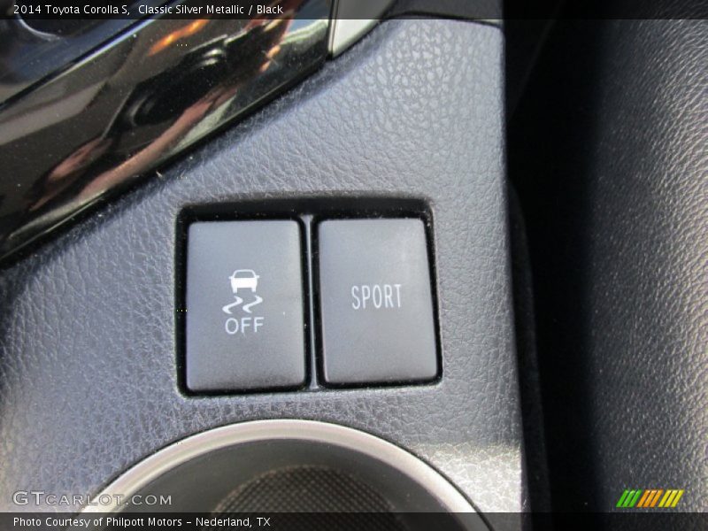 Classic Silver Metallic / Black 2014 Toyota Corolla S