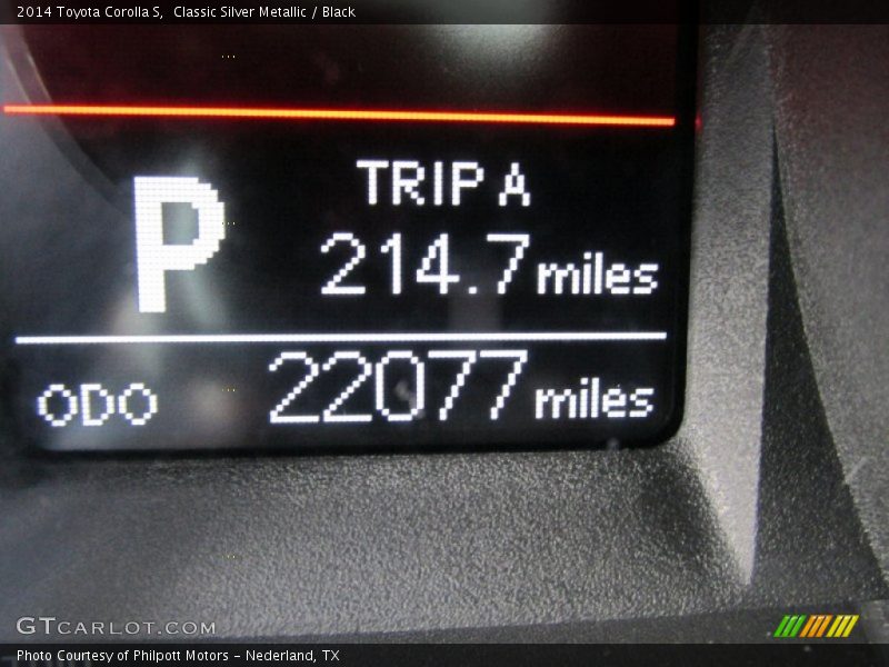 Classic Silver Metallic / Black 2014 Toyota Corolla S