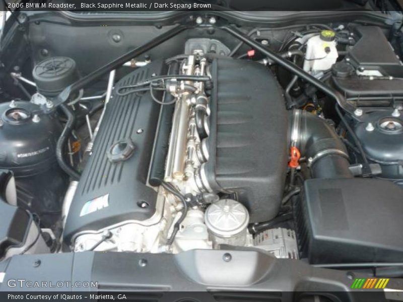 Black Sapphire Metallic / Dark Sepang Brown 2006 BMW M Roadster