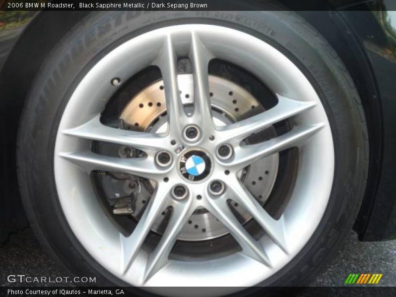 Black Sapphire Metallic / Dark Sepang Brown 2006 BMW M Roadster