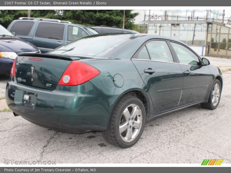 Emerald Green Metallic / Ebony 2007 Pontiac G6 GT Sedan