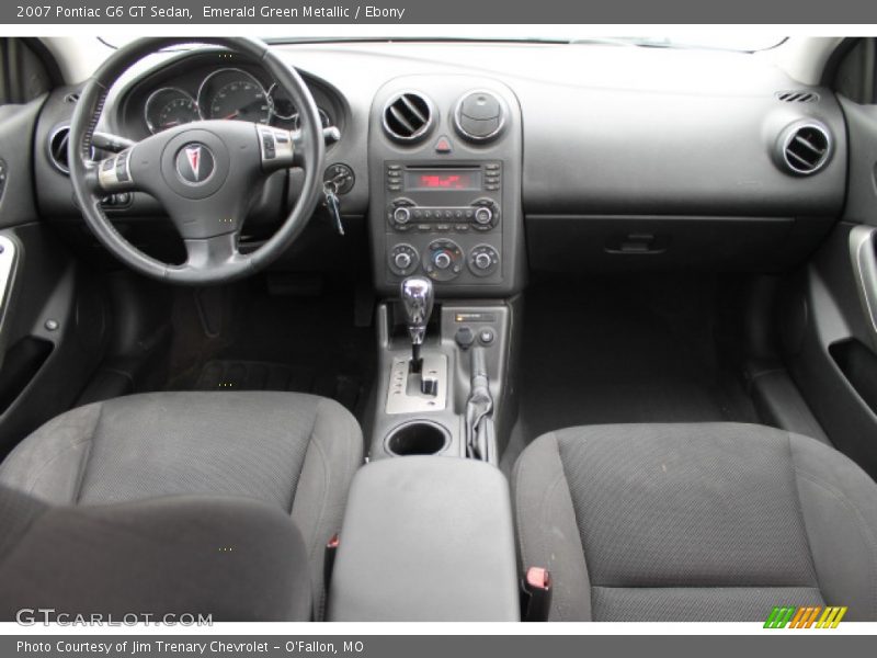 Emerald Green Metallic / Ebony 2007 Pontiac G6 GT Sedan