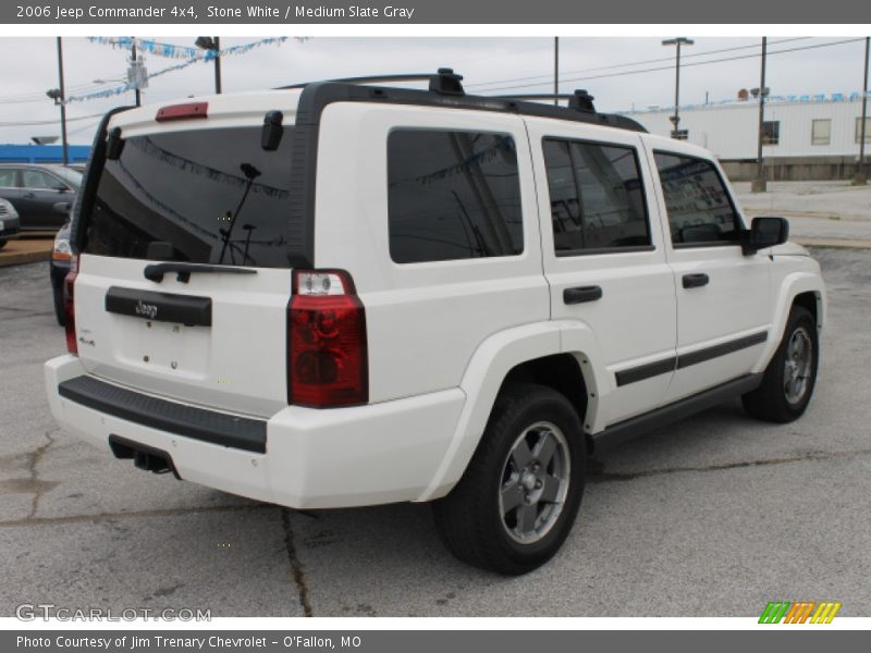 Stone White / Medium Slate Gray 2006 Jeep Commander 4x4