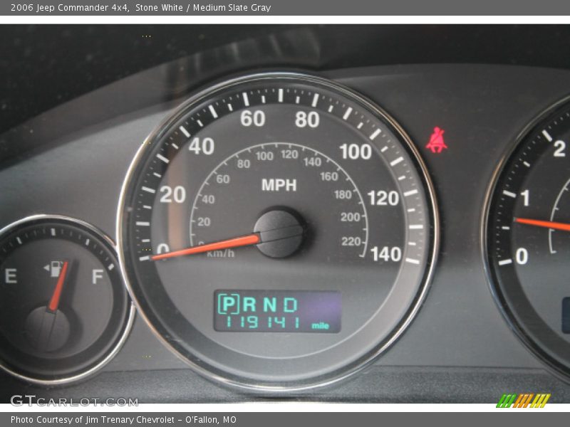 Stone White / Medium Slate Gray 2006 Jeep Commander 4x4