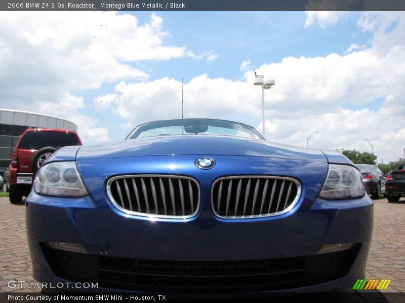 Montego Blue Metallic / Black 2006 BMW Z4 3.0si Roadster