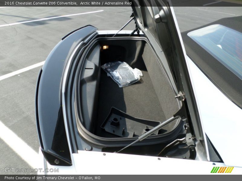  2016 Corvette Z06 Convertible Trunk