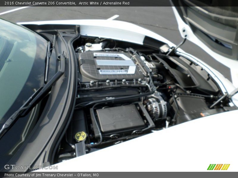  2016 Corvette Z06 Convertible Engine - 6.2 Liter Supercharged DI OHV 16-Valve VVT V8