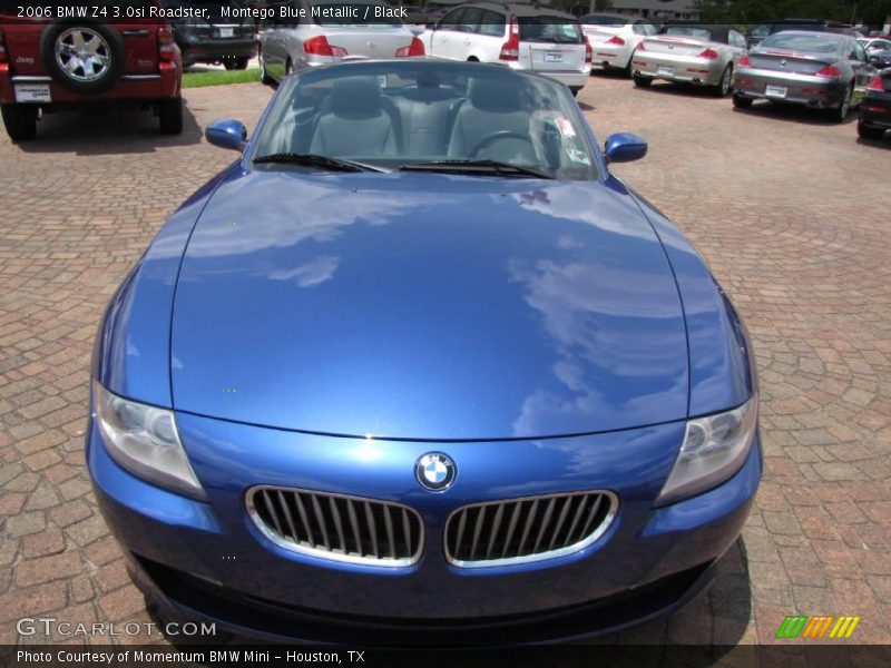 Montego Blue Metallic / Black 2006 BMW Z4 3.0si Roadster