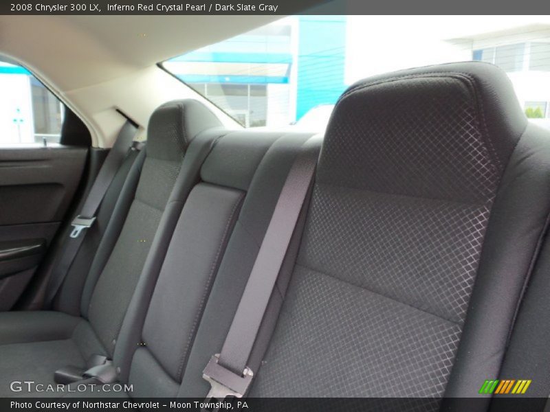 Inferno Red Crystal Pearl / Dark Slate Gray 2008 Chrysler 300 LX