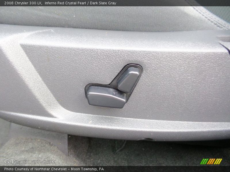 Inferno Red Crystal Pearl / Dark Slate Gray 2008 Chrysler 300 LX