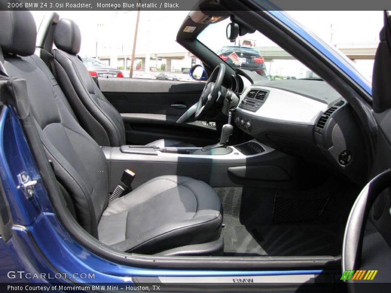 Montego Blue Metallic / Black 2006 BMW Z4 3.0si Roadster