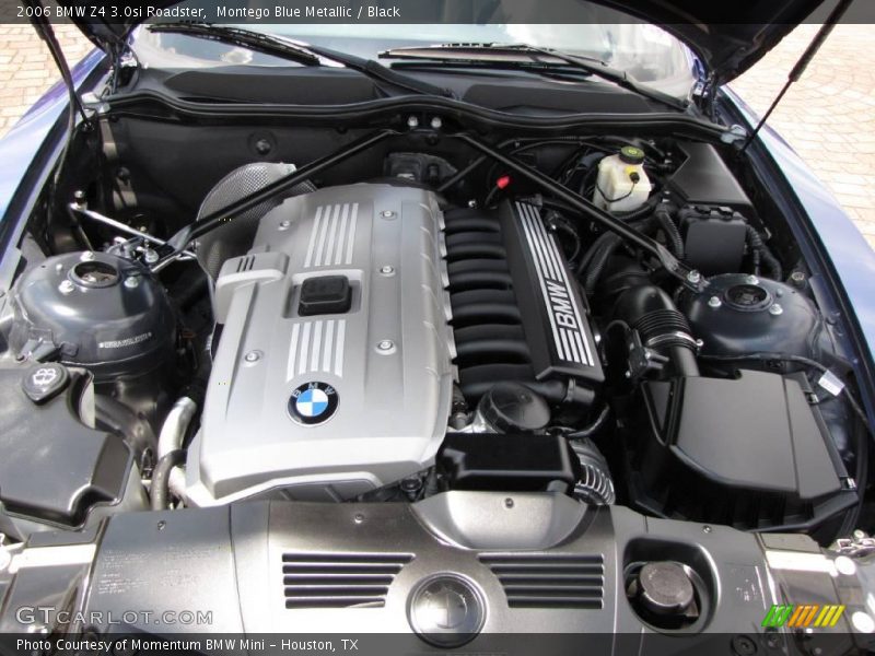 Montego Blue Metallic / Black 2006 BMW Z4 3.0si Roadster