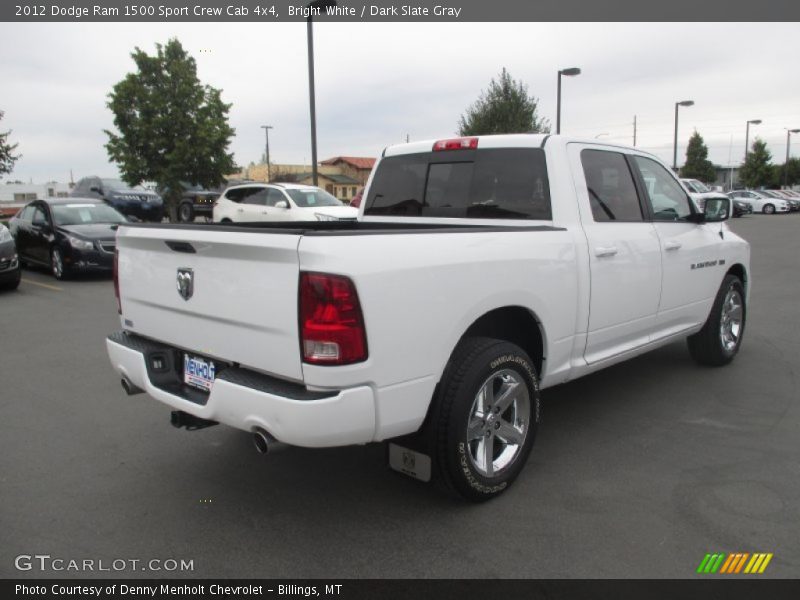 Bright White / Dark Slate Gray 2012 Dodge Ram 1500 Sport Crew Cab 4x4