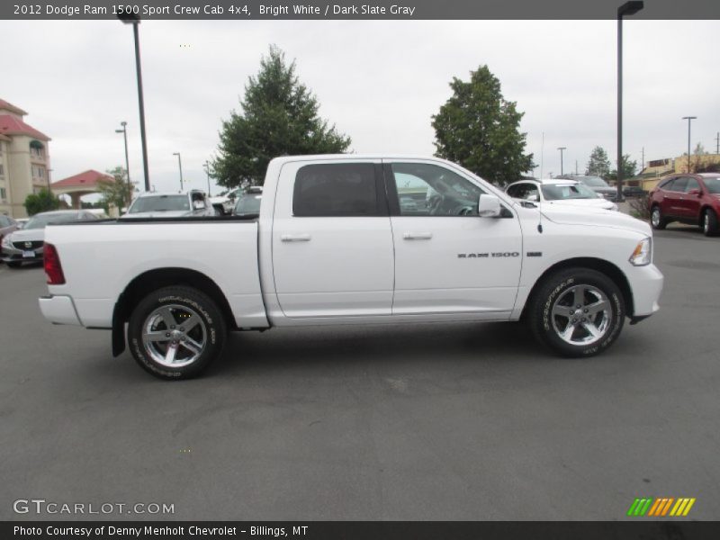 Bright White / Dark Slate Gray 2012 Dodge Ram 1500 Sport Crew Cab 4x4