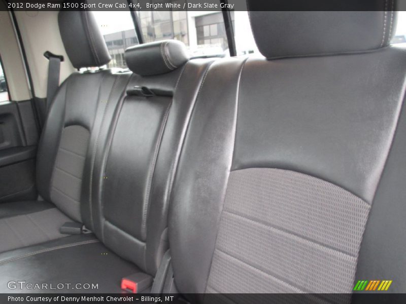 Bright White / Dark Slate Gray 2012 Dodge Ram 1500 Sport Crew Cab 4x4