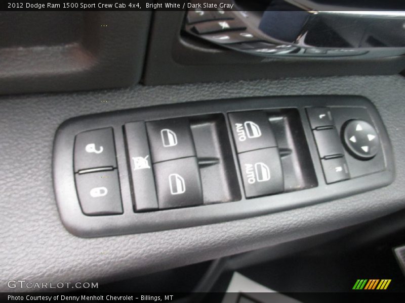 Bright White / Dark Slate Gray 2012 Dodge Ram 1500 Sport Crew Cab 4x4