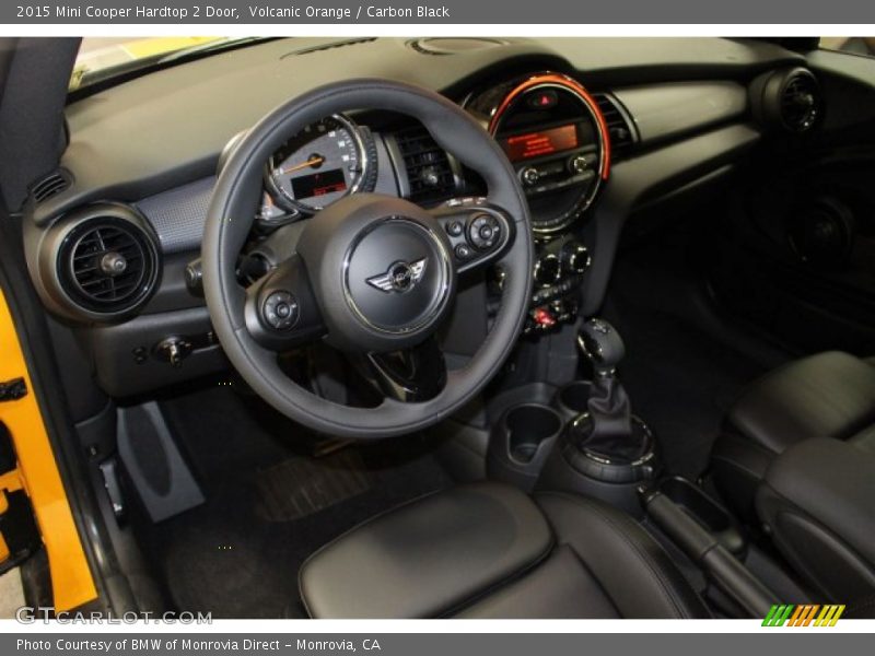 Volcanic Orange / Carbon Black 2015 Mini Cooper Hardtop 2 Door