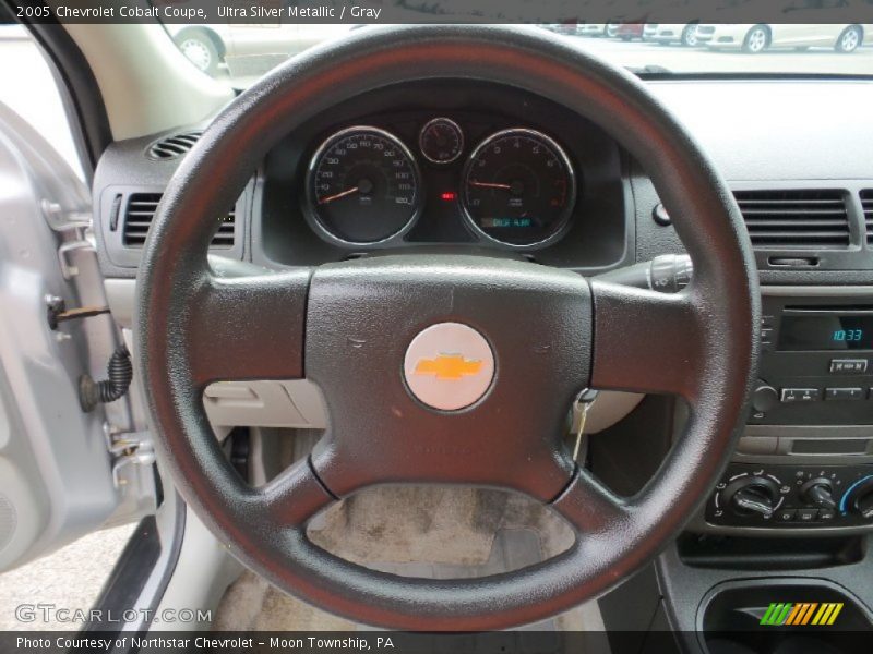 Ultra Silver Metallic / Gray 2005 Chevrolet Cobalt Coupe