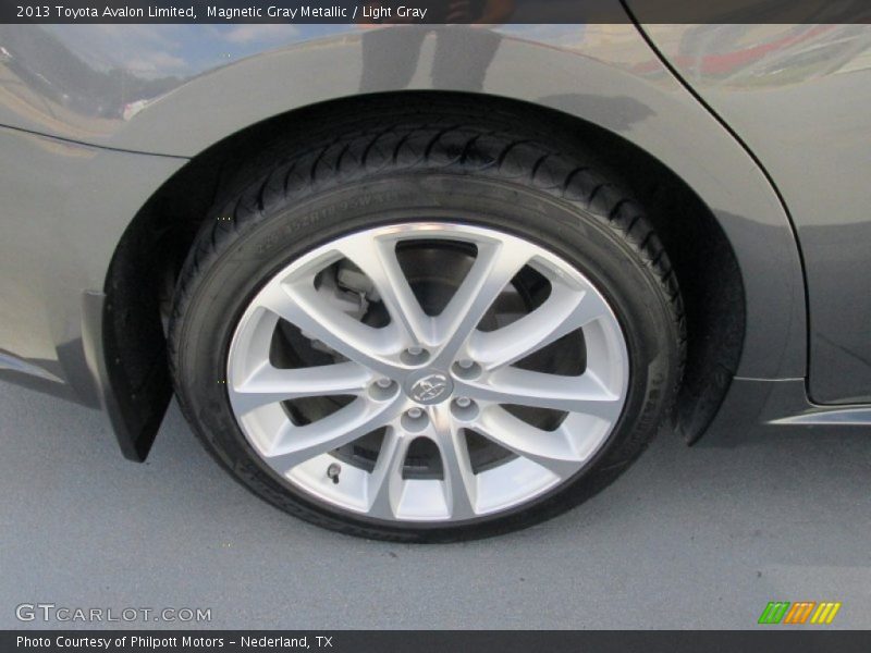 Magnetic Gray Metallic / Light Gray 2013 Toyota Avalon Limited