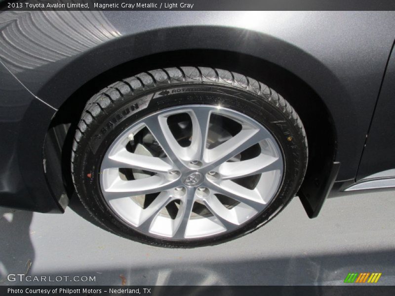 Magnetic Gray Metallic / Light Gray 2013 Toyota Avalon Limited