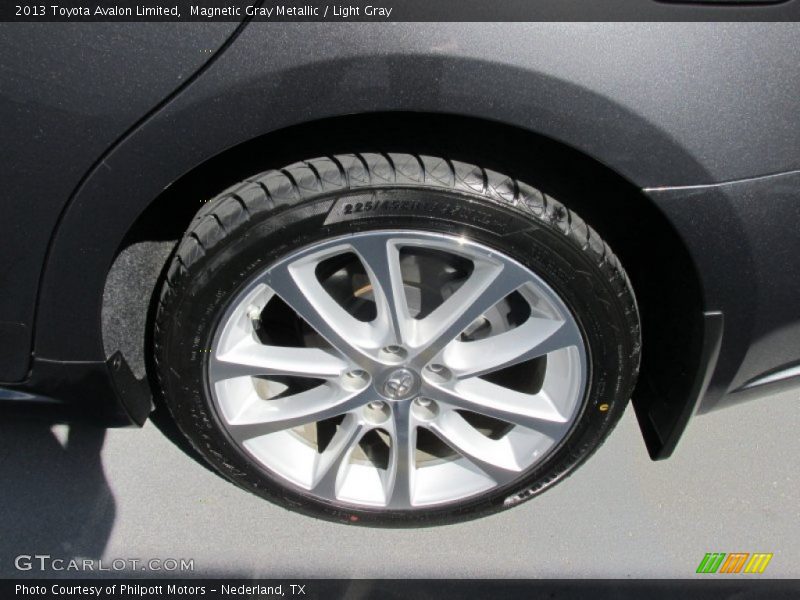 Magnetic Gray Metallic / Light Gray 2013 Toyota Avalon Limited