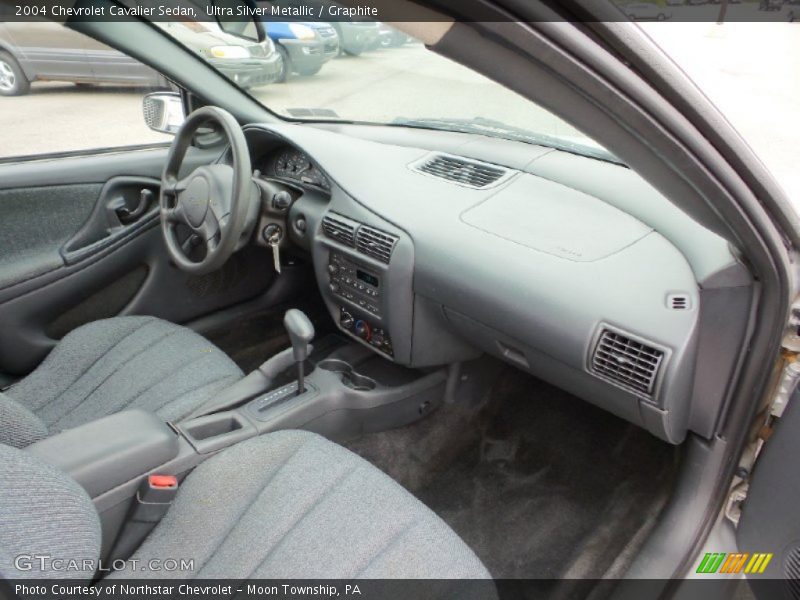  2004 Cavalier Sedan Graphite Interior