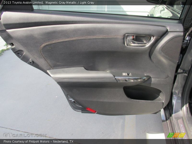 Magnetic Gray Metallic / Light Gray 2013 Toyota Avalon Limited
